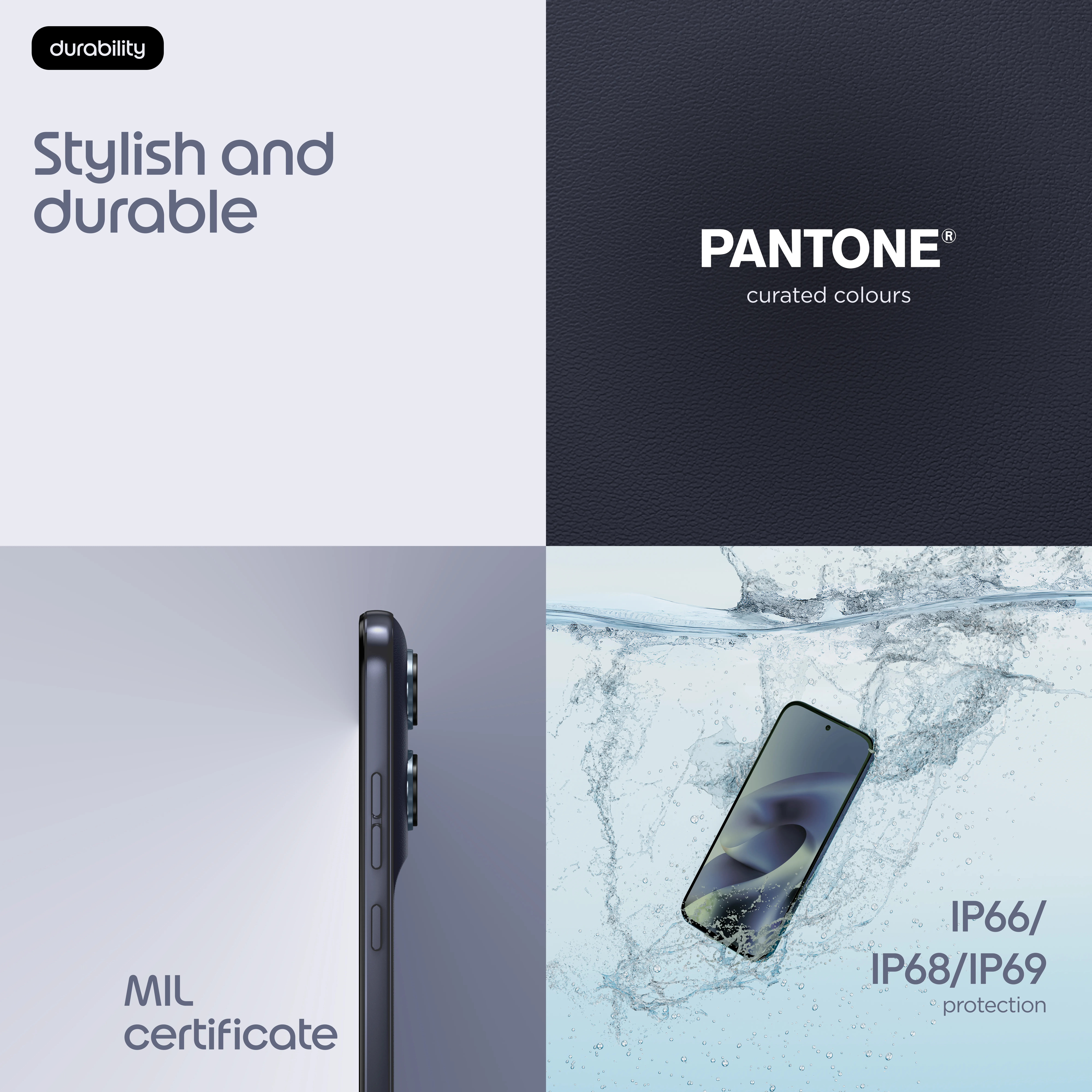 Motorola Moto G87 8/256 GB, Pantone Overture