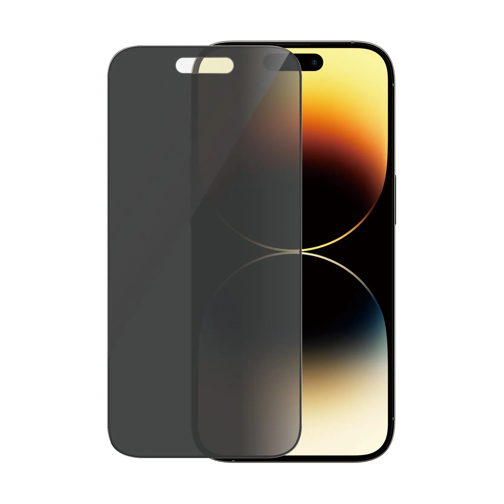 PanzerGlass Ultra-Wide Fit, Privacy, iPhone 14 Pro - Screen Glass