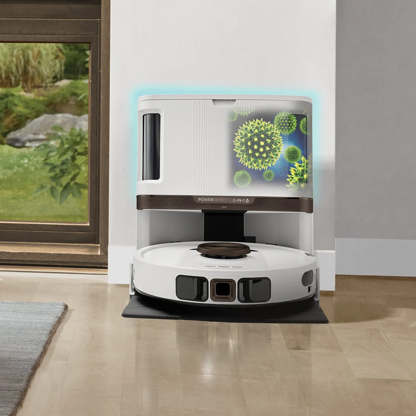 Shark PowerDetect NeverTouch Pro 2-in-1 RV2800ZEEUWH - robot vacuum, White