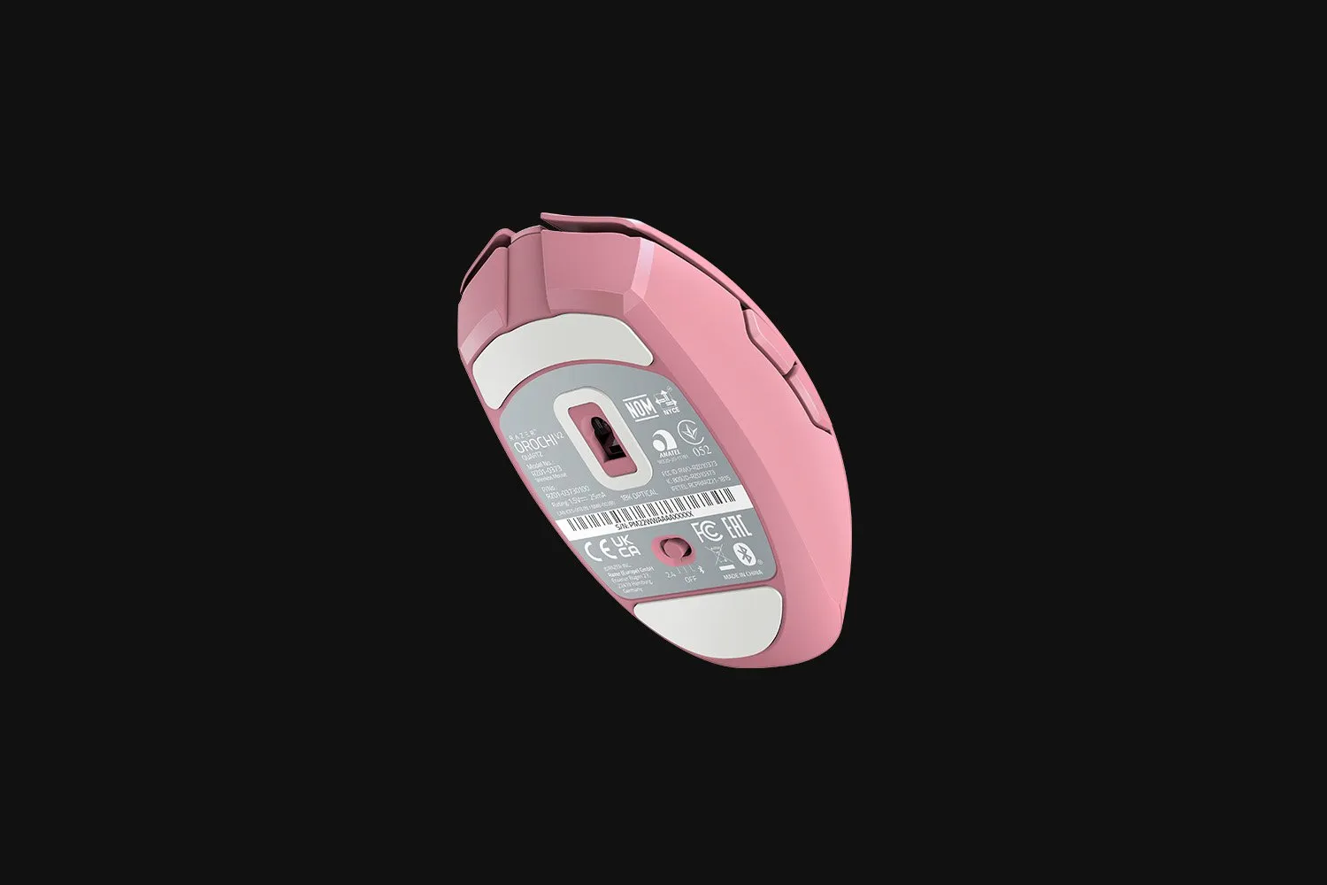 Razer Orochi V2 Ultra Light - bluetooth gaming mouse, Pink