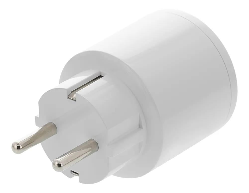 DELTACO SMART HOME Starter kit, smart-plug and 2x RGB LED-bulbs