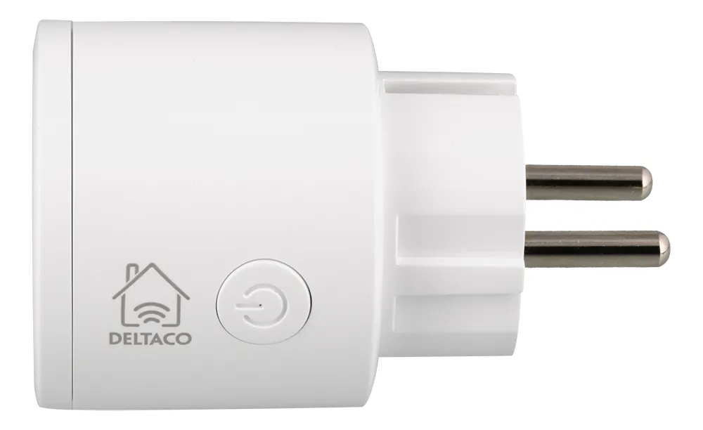 DELTACO SMART HOME Starter kit, smart-plug and 2x RGB LED-bulbs