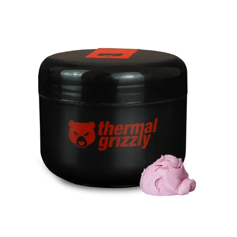 Thermal Grizzly Putty Basic TG-P-B-100-R 100g Thermal Paste, Black, Rose