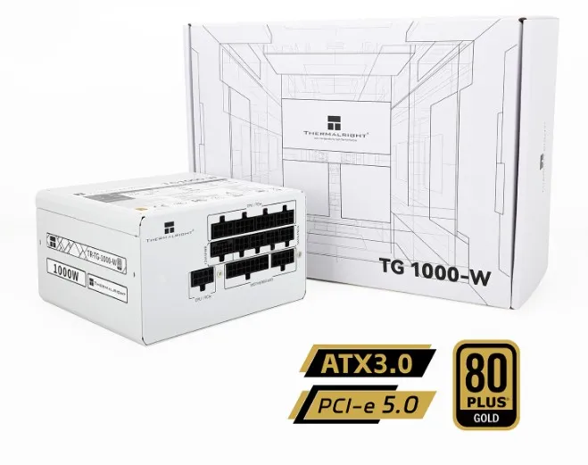 Thermalright TG-1000-W 1000 W1000W - power supply, 80 Plus Gold