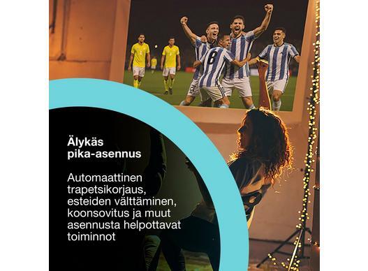 Epson Lifestudio Pop EF-61G Google TV 3LCD Full HD 700 ANSI lm -kannettava LED-projektori, j&auml;&auml;nvihre&auml;