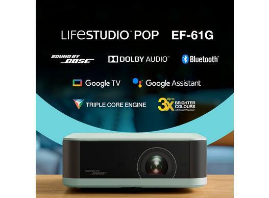 EPSON Lifestudio POP Projector 700lm EF-61G Ice Green