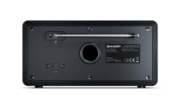 Sharp Radio, DAB + FM, Mono, BT