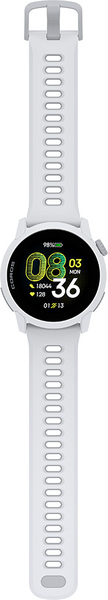 Coros PACE 4 Sports Watch with Silicone Band, White