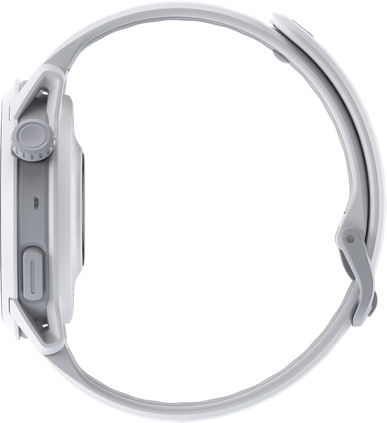 Coros PACE 4 tr&auml;ningsklocka med silikonarmband, vit