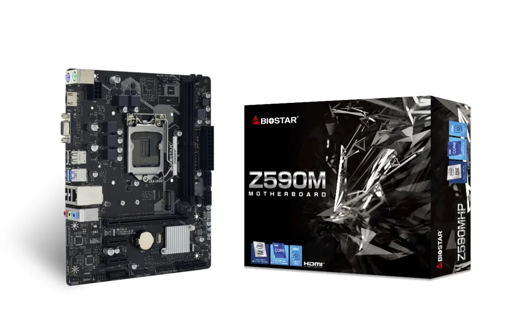 Biostar Z590MHP LGA 1200 mATX Motherboard