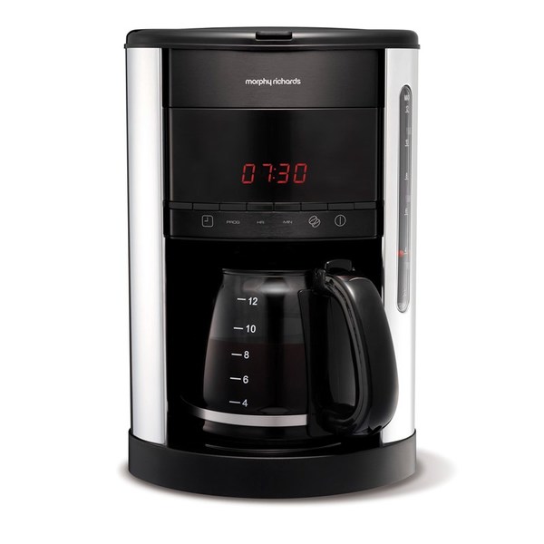 MORPHY RICHARDS Kaffebryggare Svart