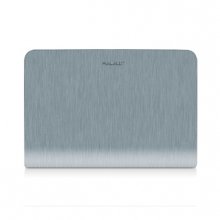 Macally Protective folio case - 13" MacBook Air - Silver
