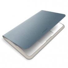 Macally Protective folio case - 13" MacBook Air - Silver
