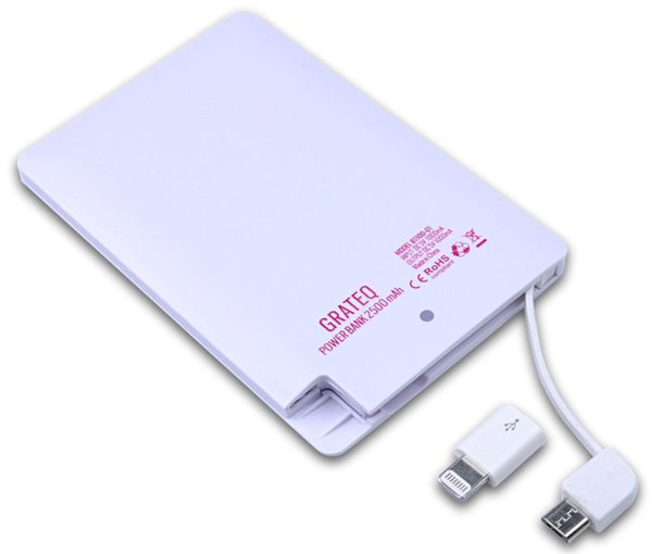 GRATEQ 2500MAH POWERCARD