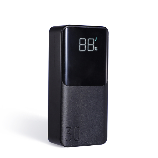SiGN Super Charge LED Powerbank 30.000mAh, 22.5W - Black