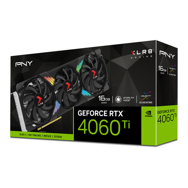 PNY GeForce RTX 4060 Ti 16GB XLR8 Gaming VERTO EPIC-X RGB - graphics card