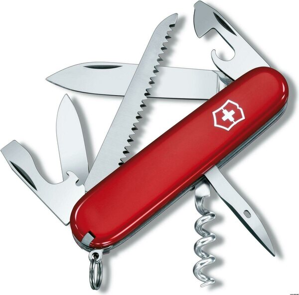 Victorinox Camper Pocket Knife Red 91 mm