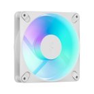 Fractal Design Dynamic 3 12 Reverse PWM RGB chassifl&auml;kt, 120 mm, vit