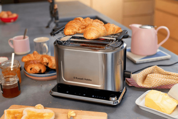 Russell Hobbs Attentiv 26210-56 toaster, 2 slices, Satin steel