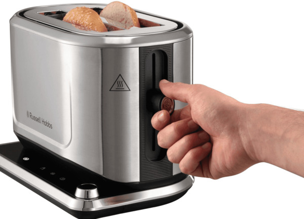 Russell Hobbs Attentiv 26210-56 toaster, 2 slices, Satin steel