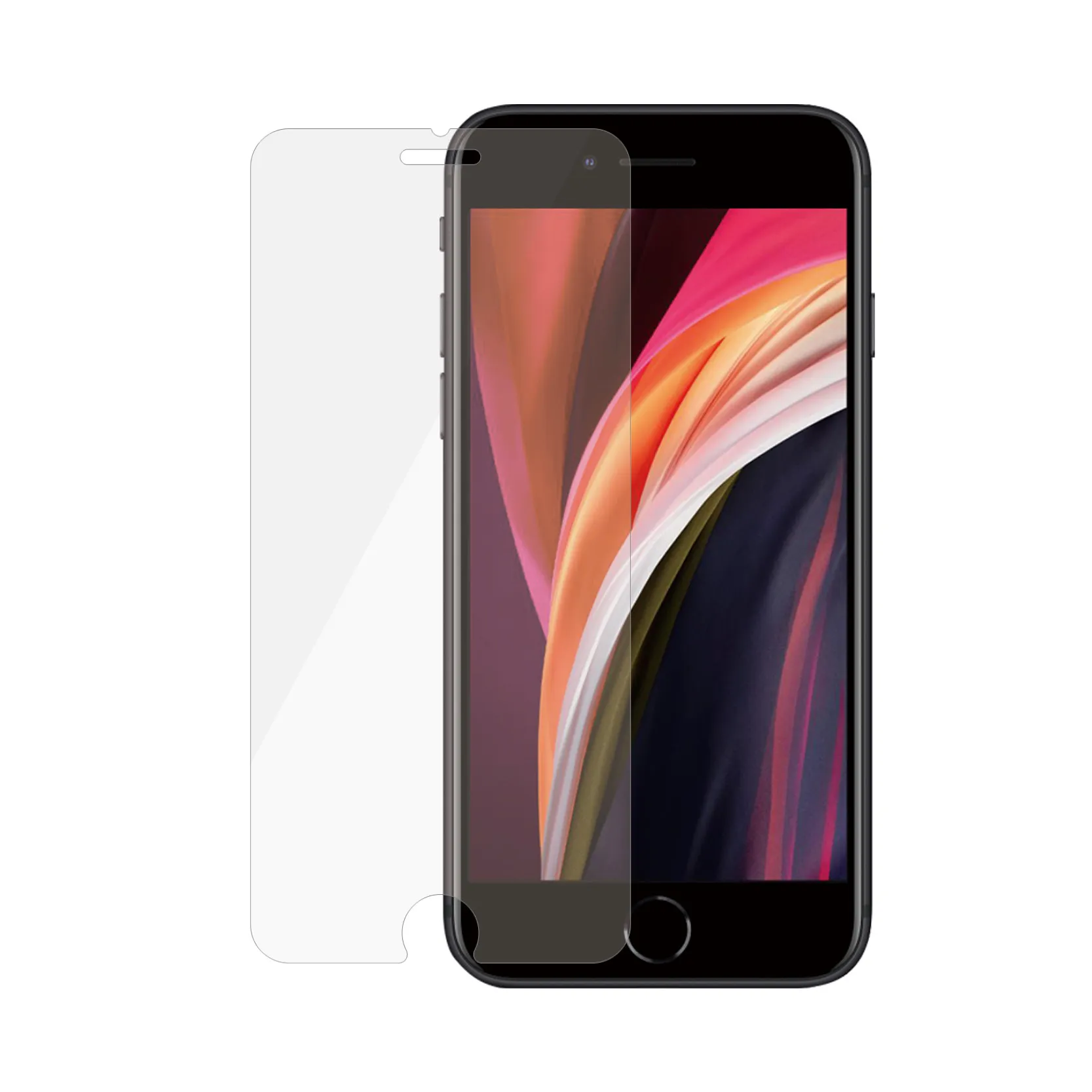 PanzerGlass Classic Fit, iPhone 6/7/8/SE -panssarilasi