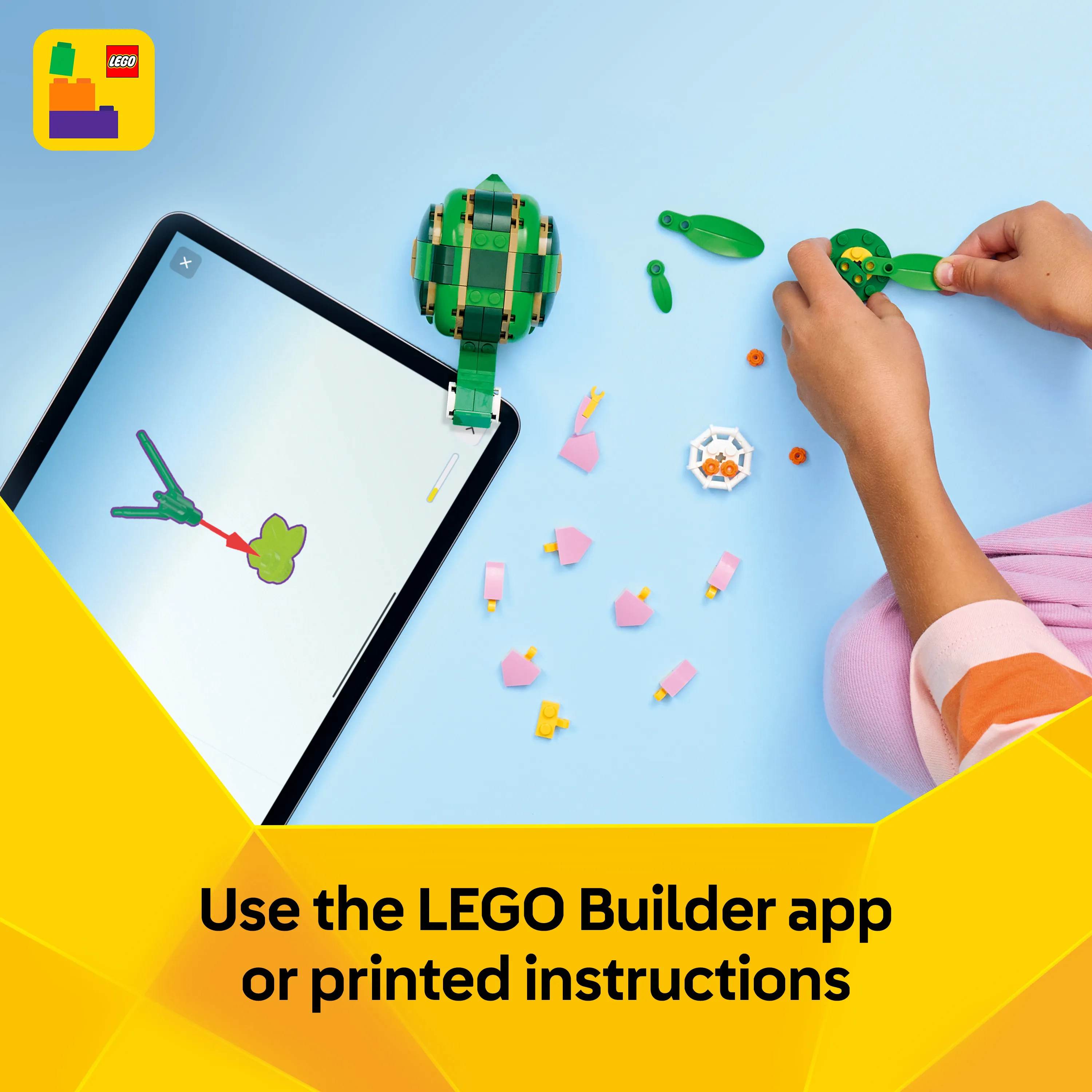 LEGO Creator Sk&ouml;ldpadda och n&auml;ckros 31377