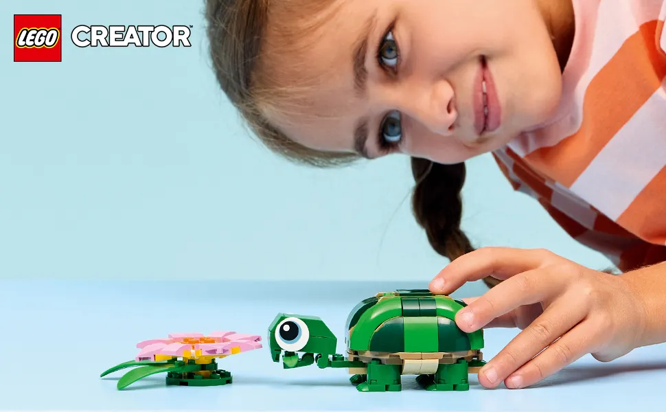 LEGO Creator Sk&ouml;ldpadda och n&auml;ckros 31377