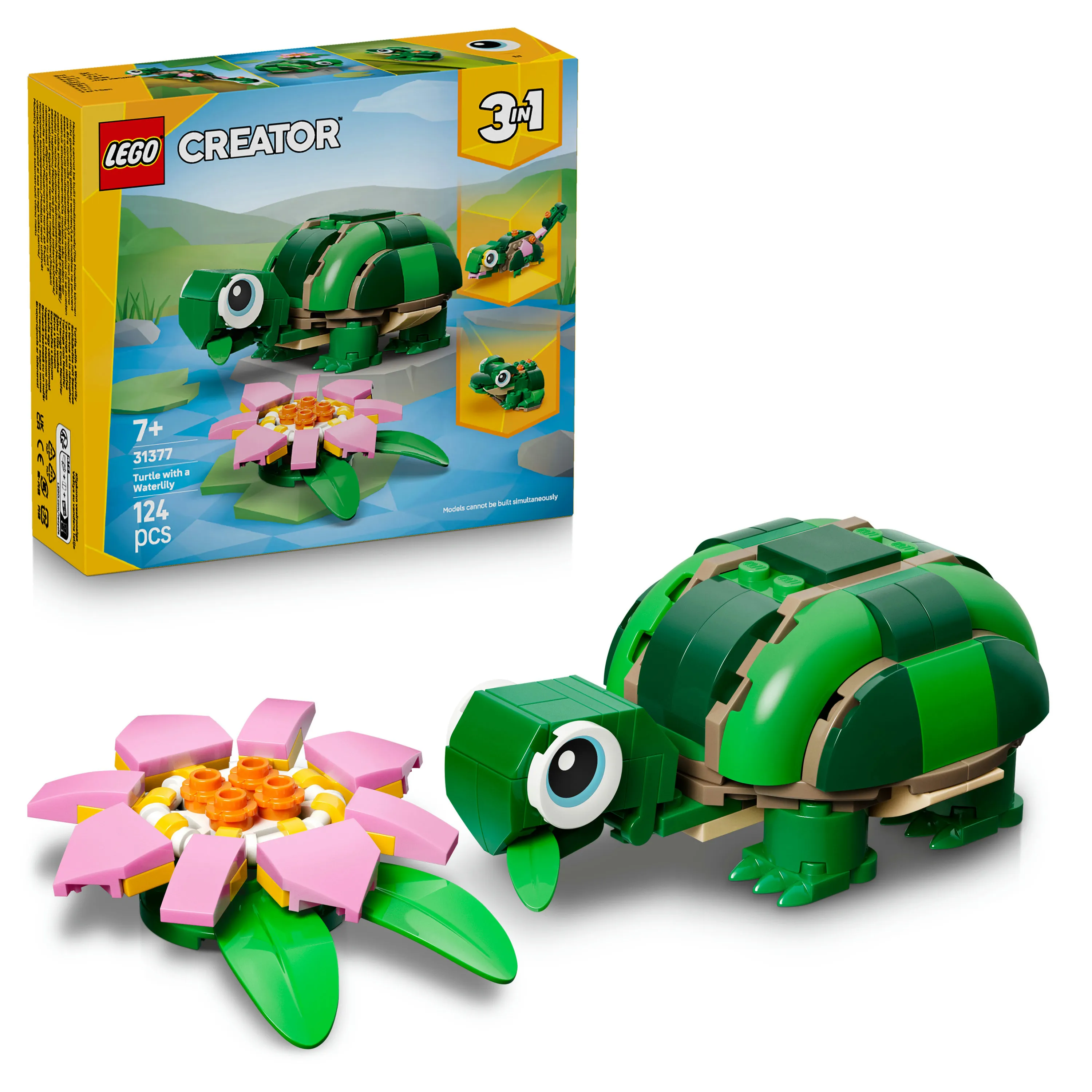 LEGO Creator Sk&ouml;ldpadda och n&auml;ckros 31377