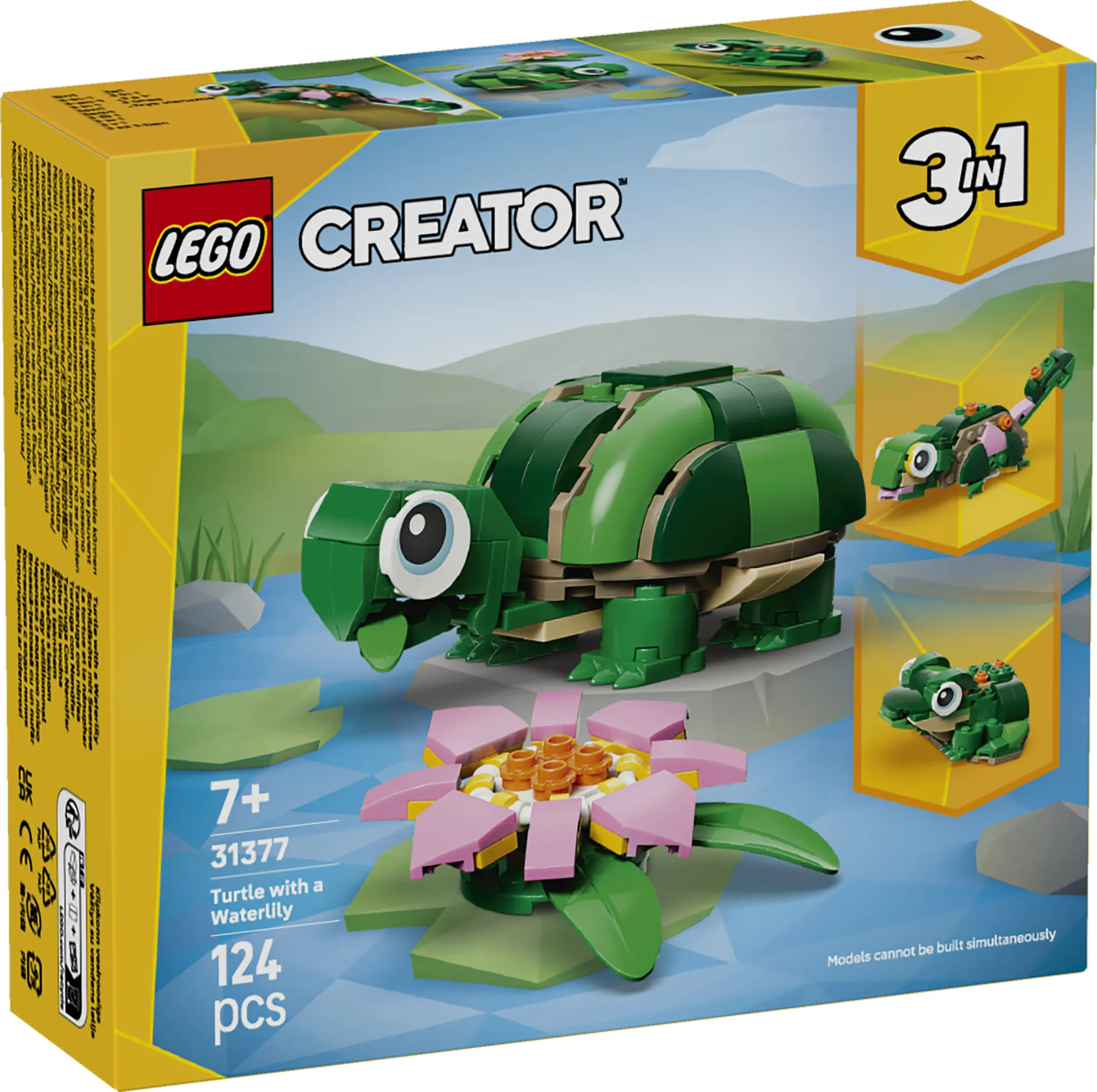 LEGO Creator Sk&ouml;ldpadda och n&auml;ckros 31377