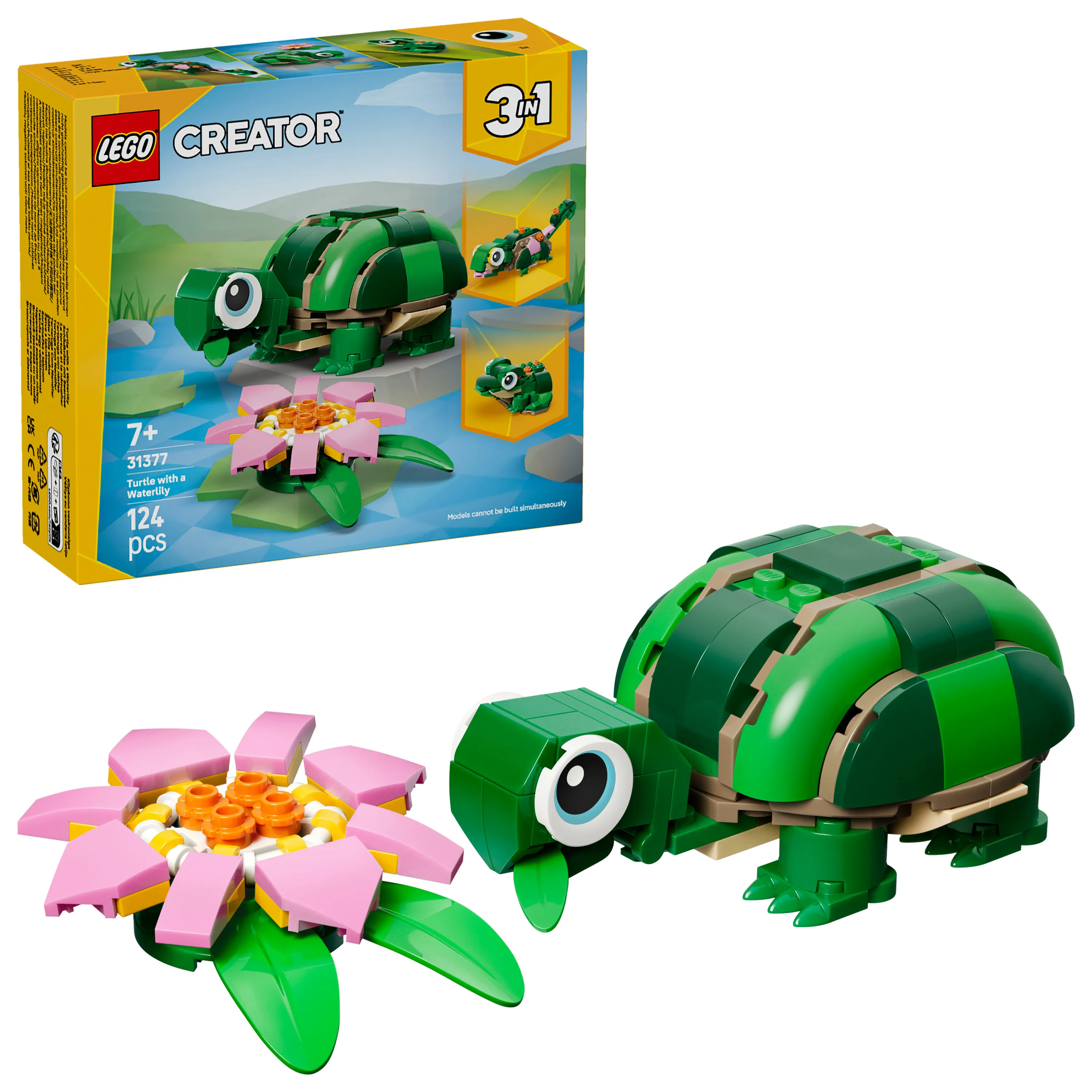 LEGO Creator Sk&ouml;ldpadda och n&auml;ckros 31377