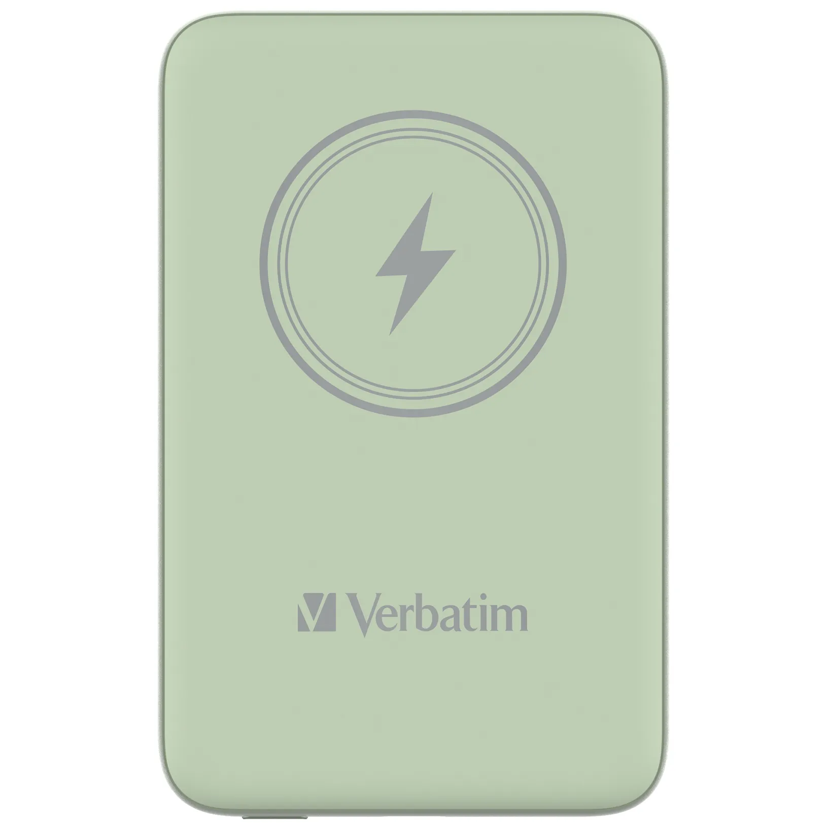 Verbatim Charge n Go Magnetic Wireless -varavirtalähde, 10000 mAh, Vihreä