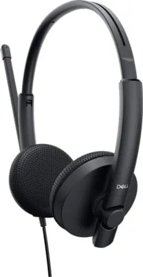 Dell Stereo Headset WH1022 -kuulokemikrofoni, musta