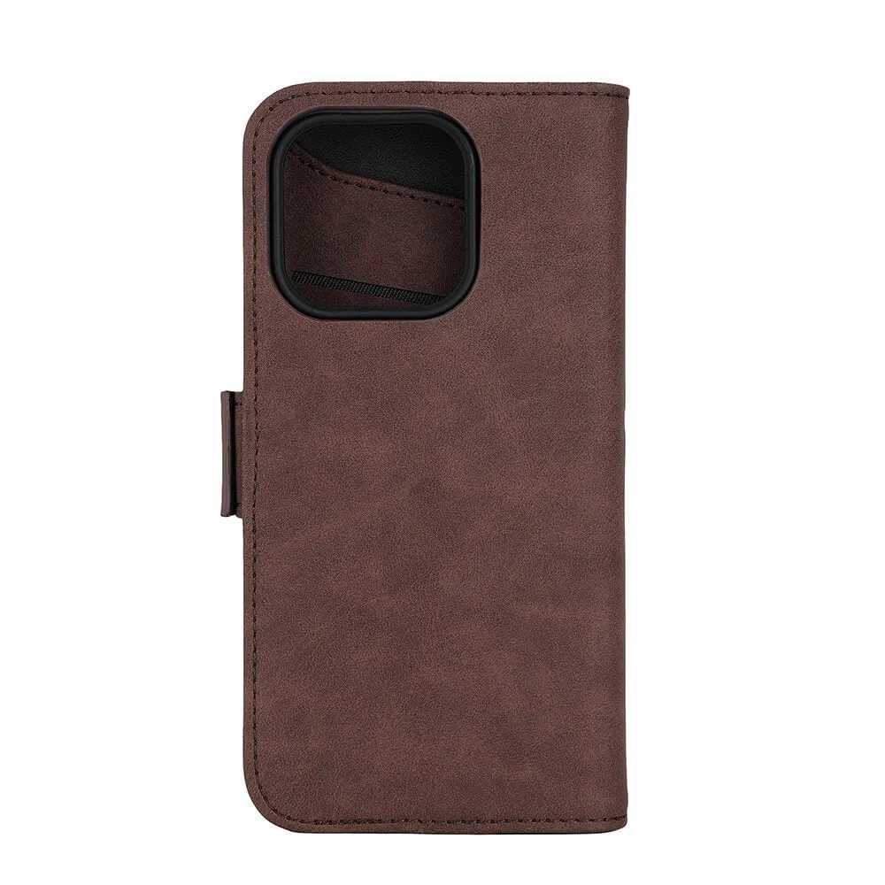 GEAR Wallet MagSeries, iPhone 15 Pro - Wallet Case, Brown