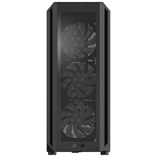 ADATA XPG VALOR AIR PLUS midi-tower chassi med f&ouml;nster, med RGB-belysning, svart