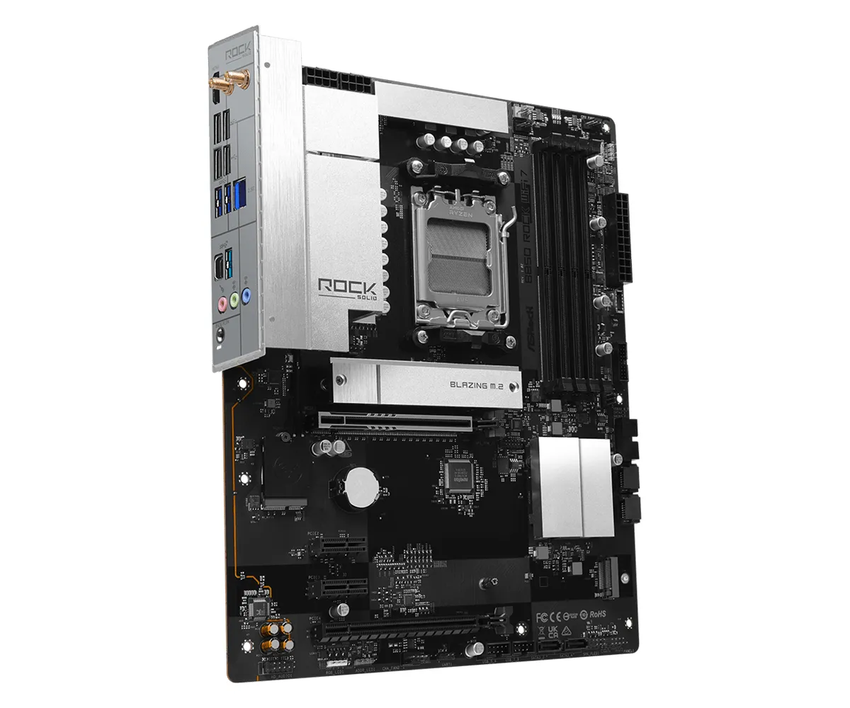 ASRock B850 Rock WiFi 7 AM5 ATX -emolevy