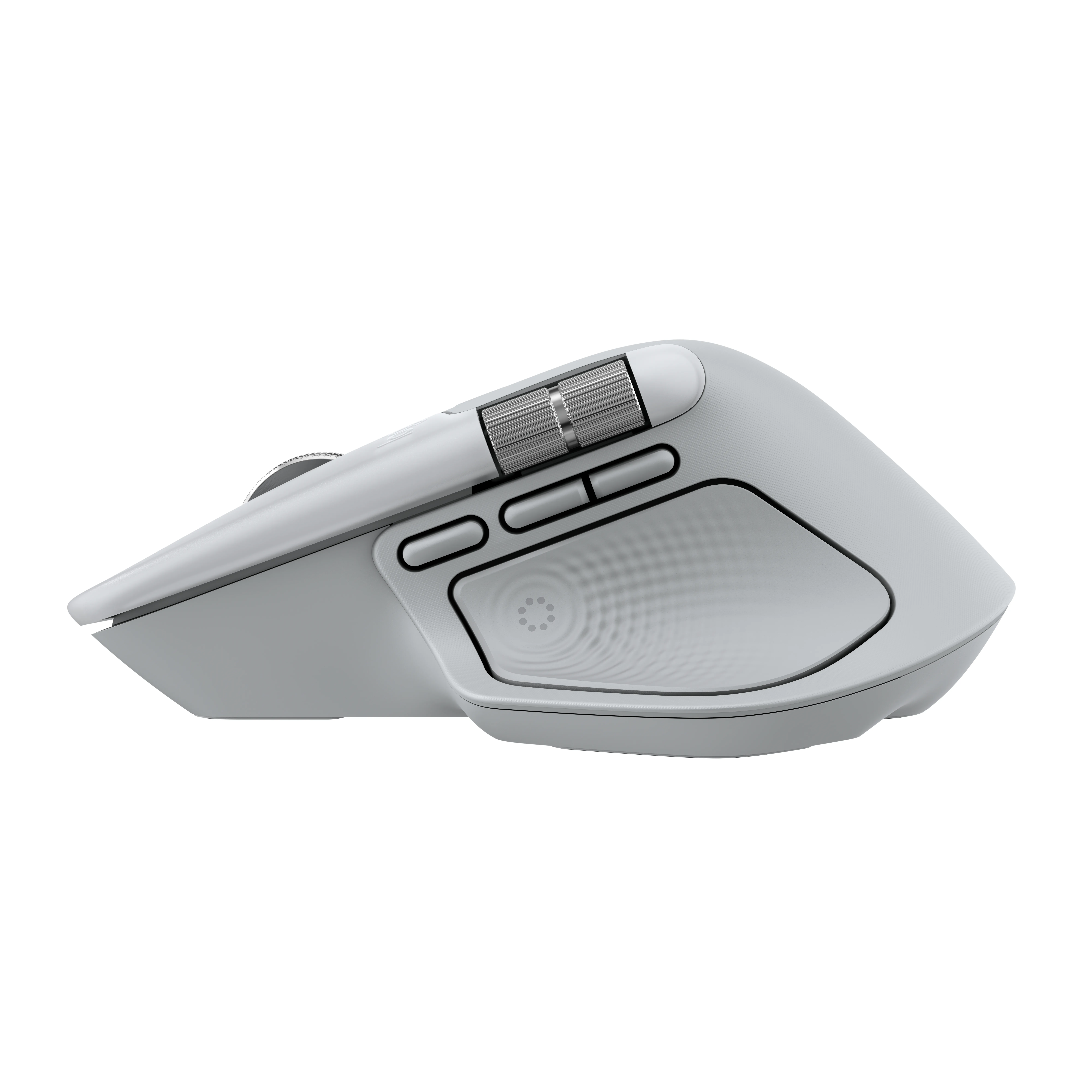 Logitech MX Master 4 Mac -langaton hiiri, Valkoinen, Hopea