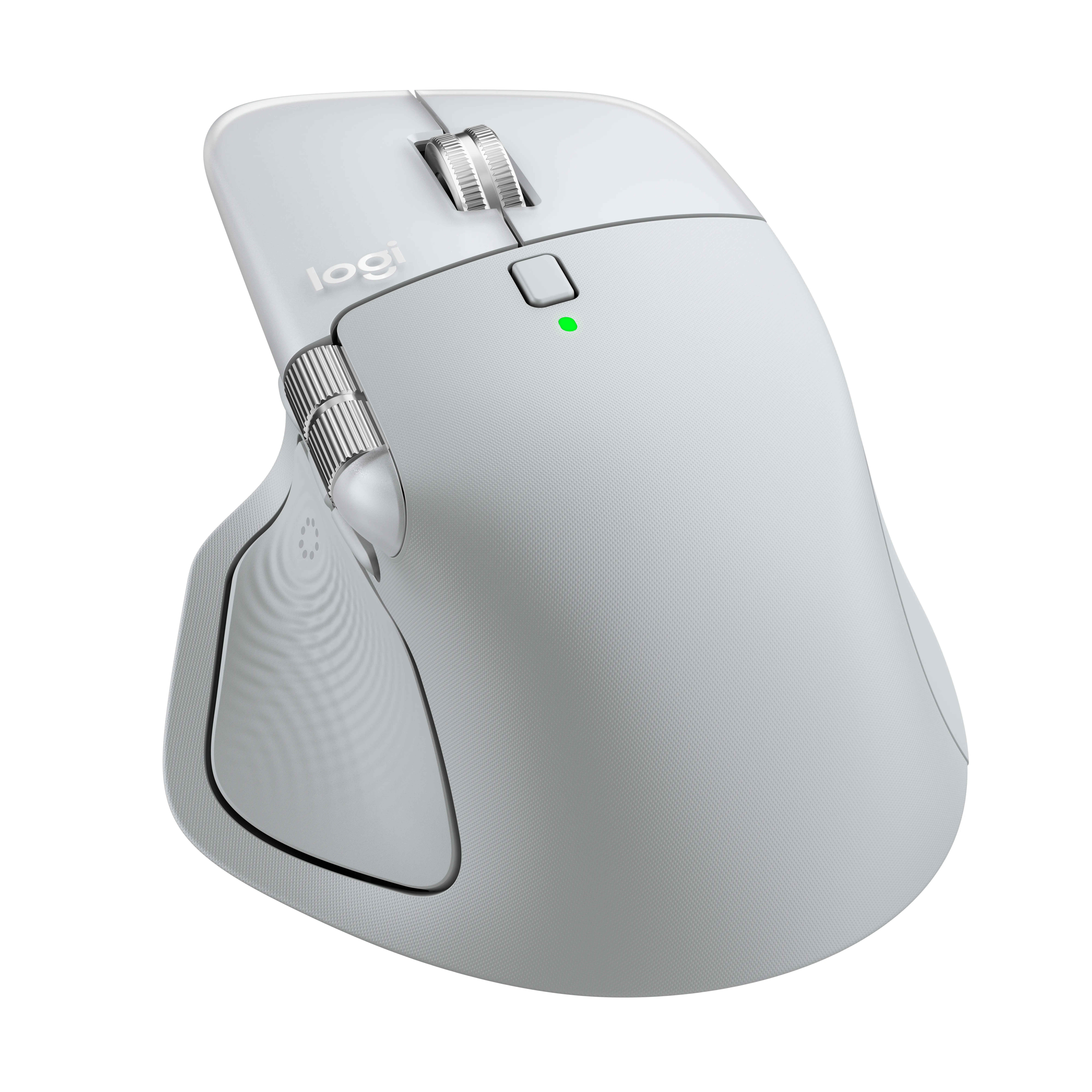 Logitech MX Master 4 Mac -langaton hiiri, Valkoinen, Hopea