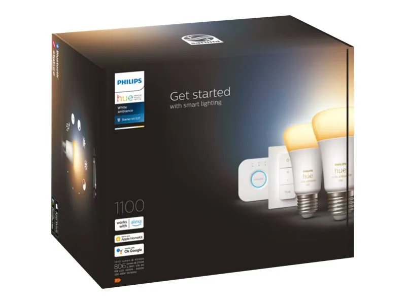 Philips HUEWA 8W A60 E27 - 2SET SW EU