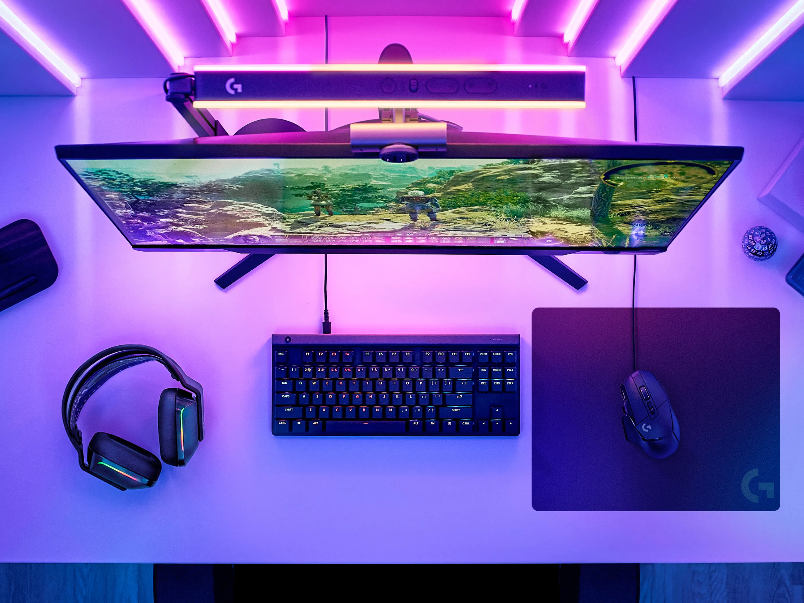 Logitech G440 -pelihiirimatto kovalla pinnalla, 340x280 mm, musta