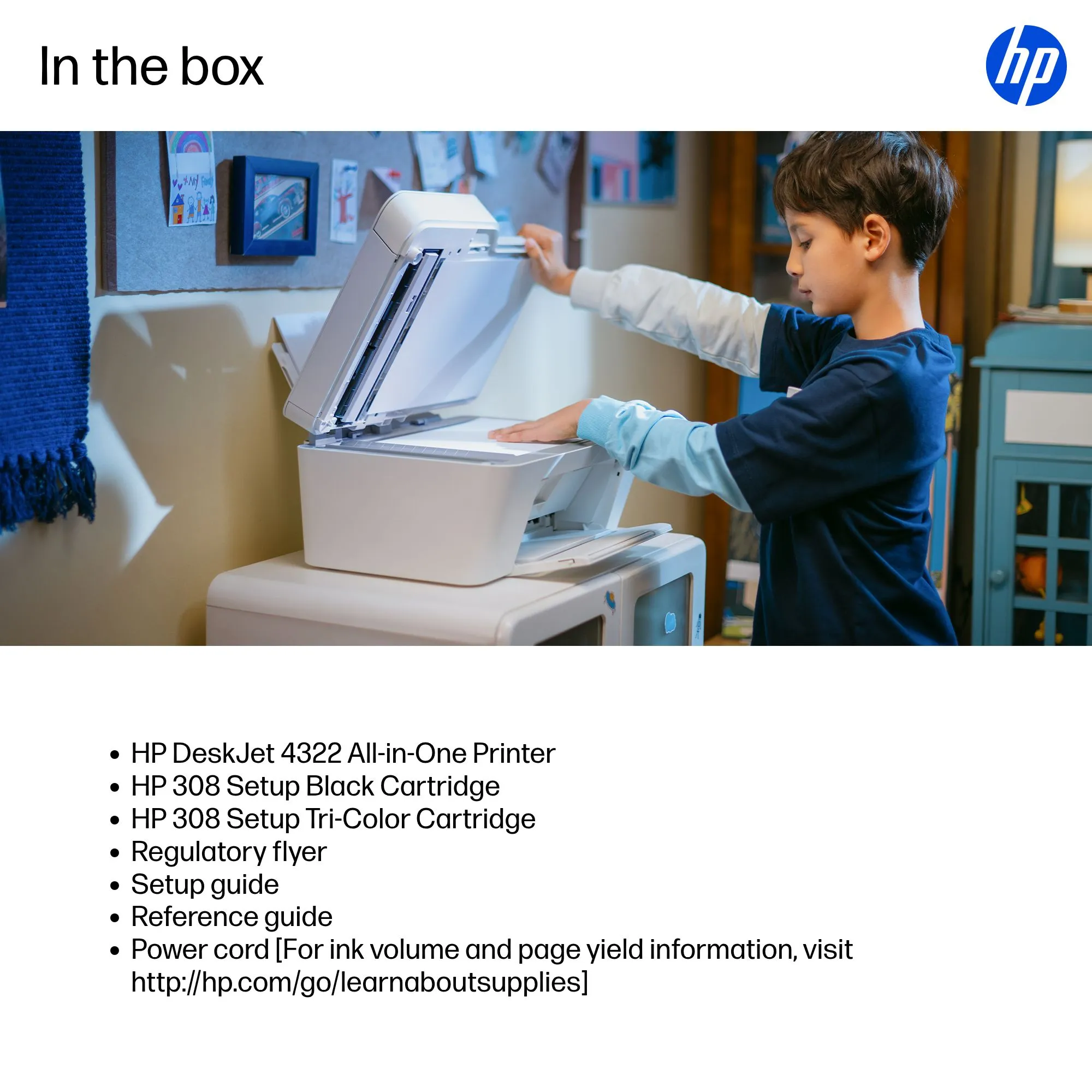 HP DeskJet 4322 All-in-One Printer