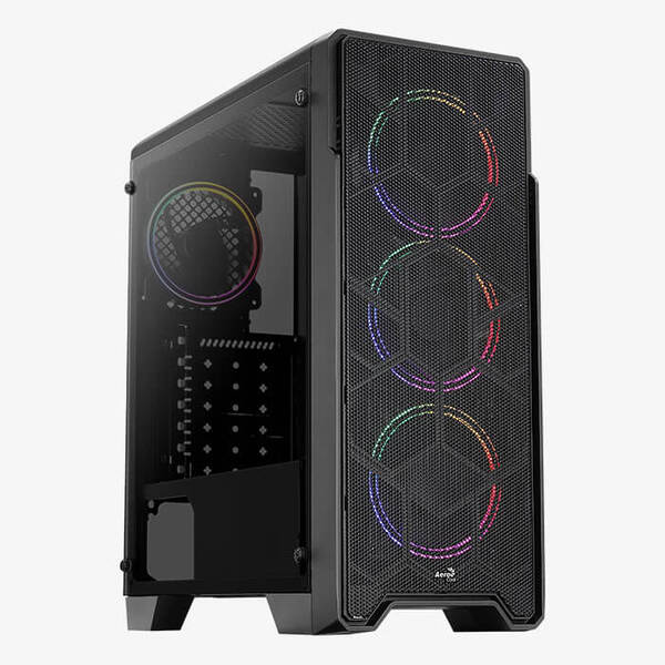 AeroCool Ore Midi Tower Black