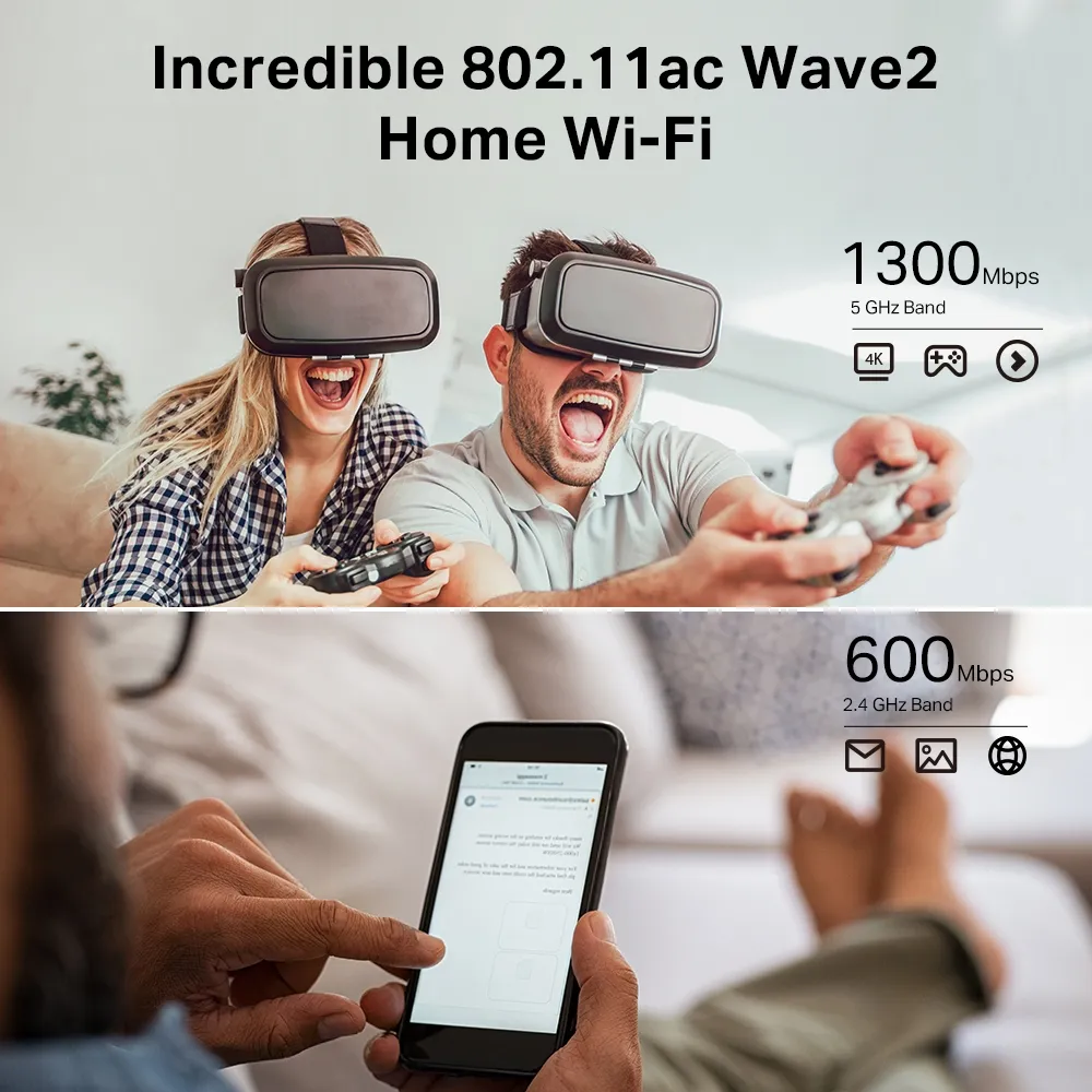 TP-Link Archer C80, AC1900, Dual-Band - Wi-Fi router