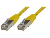 MicroConnect Cat6 F/UTP RJ45 10m n&auml;tverkskabel, gul