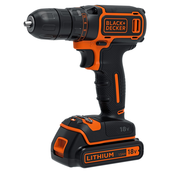 BLACK+DECKER BDCDC18K-QW - sladdlös borrmaskin