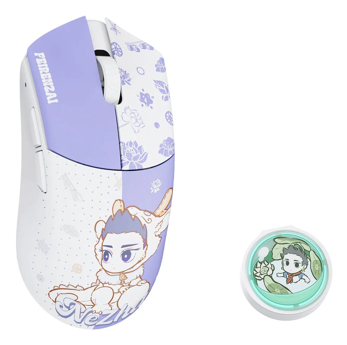 WLMOUSE Beast G Medium FEIRENZAI -langaton pelihiiri, liila