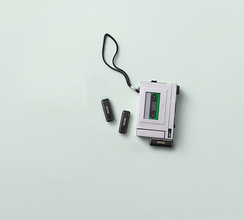 BOYA BY-WM3T2-M1 Wireless Lavalier Microphone (incl. 1 transmitter + 1 receiver), Black