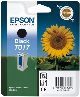 Epson St Color 680 musta mustepatruuna 17ml