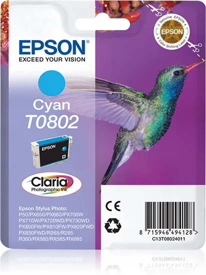 EPSON ink T080 cyan blister
