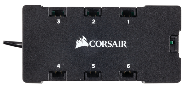 CORSAIR SP120 LED Static Pressure Fan with Controller 3-pack