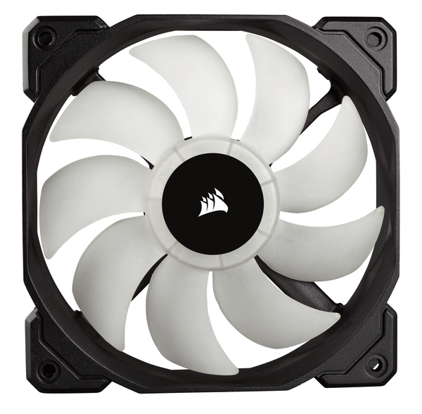 CORSAIR SP120 LED Static Pressure Fan with Controller 3-pack